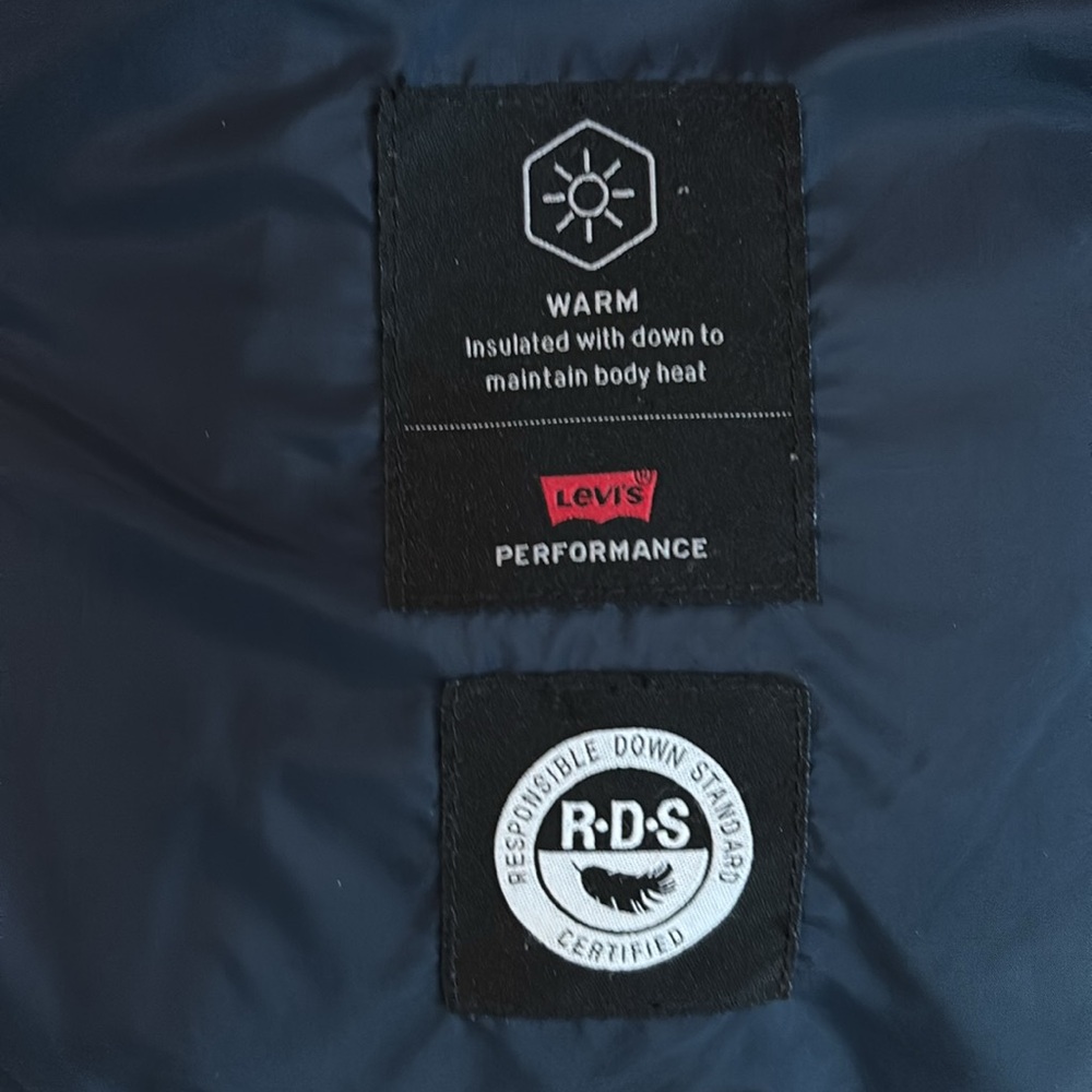 Levi’s Men’s Denim Super Puffer Jacket - Picture 8 of 10
